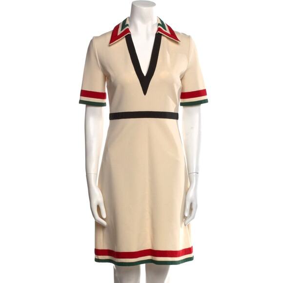 ❤️Gucci Colorblock Pattern Tennis Mini Dress❤️ - Picture 2 of 4